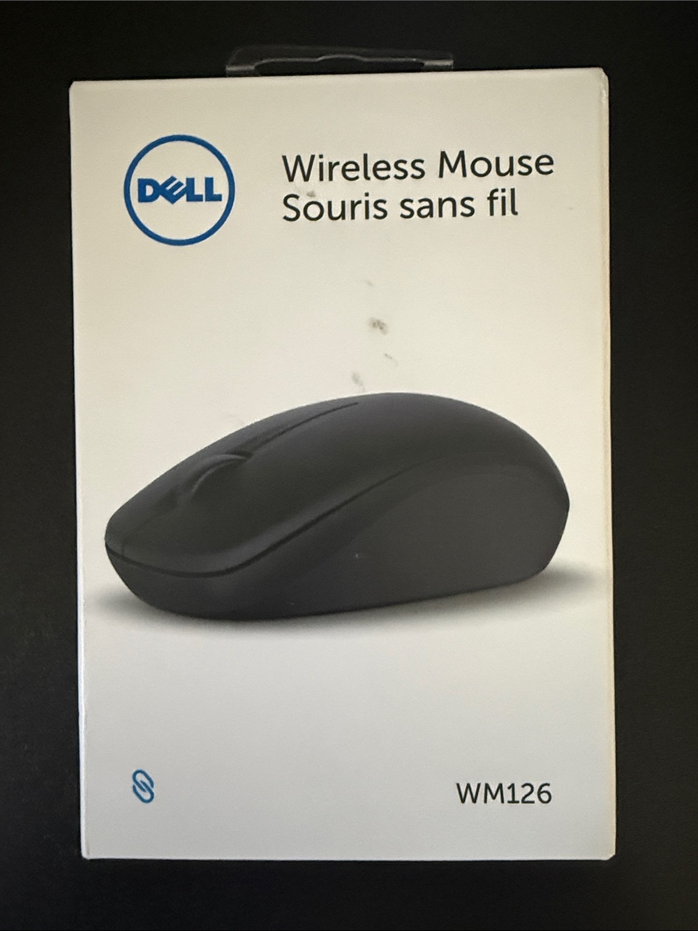 New Dell Wireless Mouse WM126 — Black